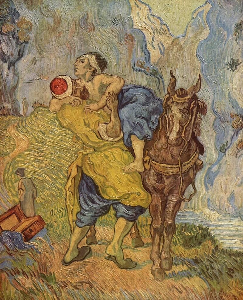 The Good Samaritan 1890 By Vincent Van Gogh