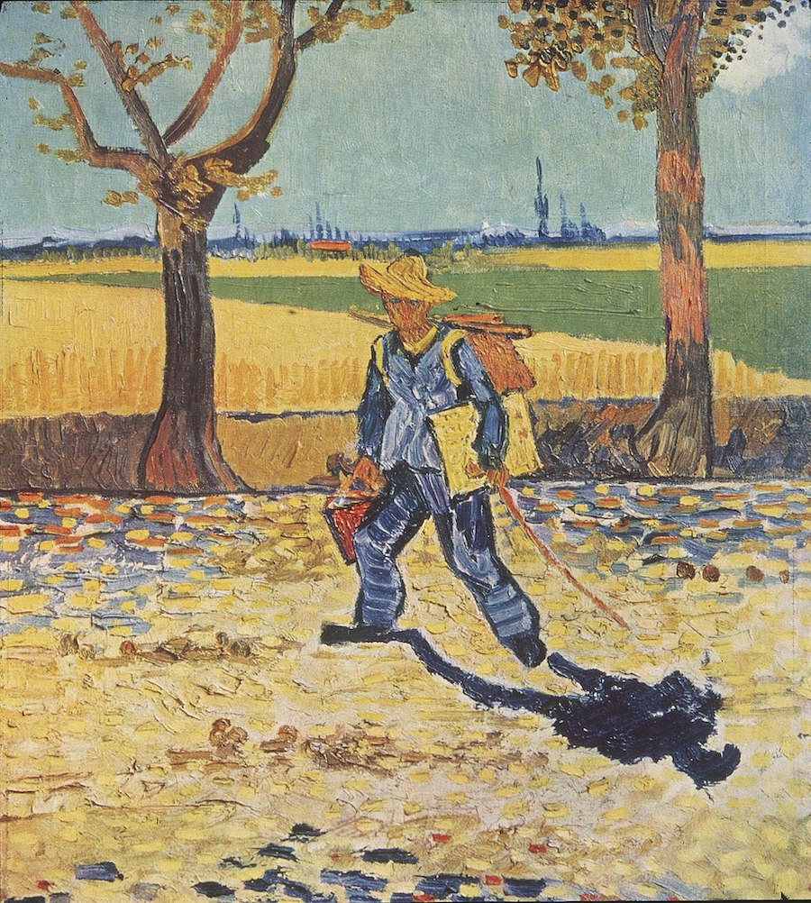 The Painter on His Way to Work, 1888 by Vincent van Gogh