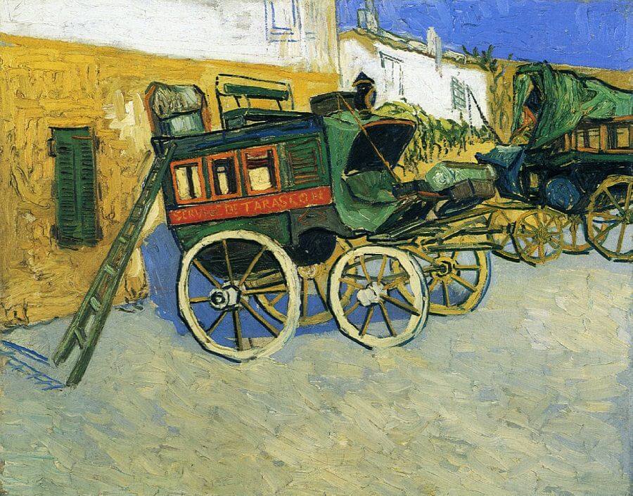 The Tarascon Diligence, 1888 by Vincent van Gogh