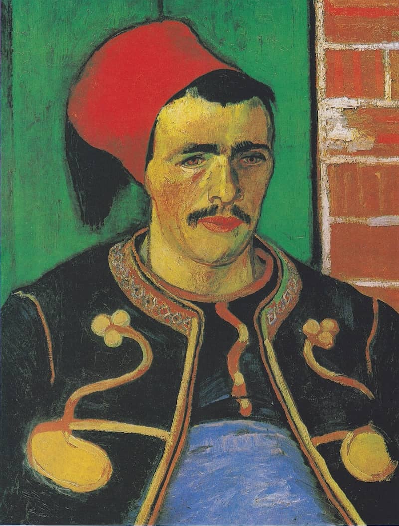 Zouave Half Figure - by Vincent van Gogh