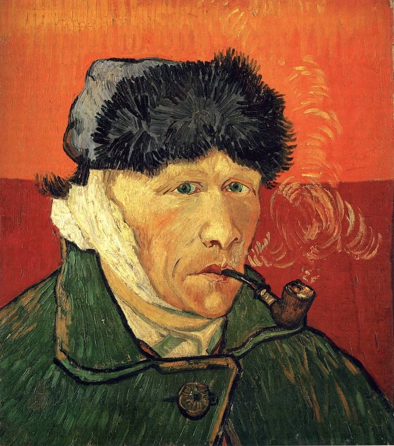 Vincent van Gogh's Self Portrait with Bandaged Ear