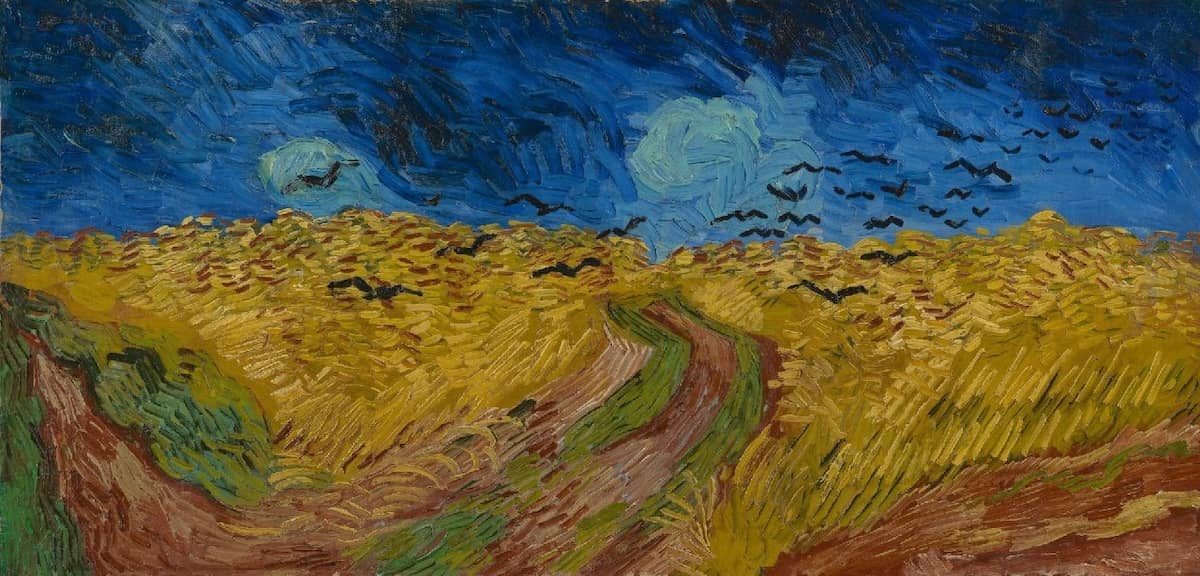 Wheatfield with Crows, 1890 by Vincent Van Gogh