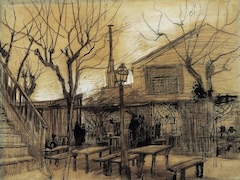 Guinguette by Vincent van Gogh