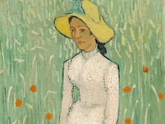 Girl in White by Vincent van Gogh