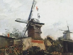 Le Moulin de Blute-Fin by Vincent van Gogh