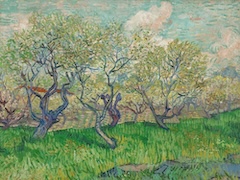 Orchard in Blossom by Vincent van Gogh