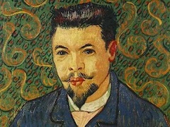 Portrait of Doctor Felix Rey by Vincent van Gogh