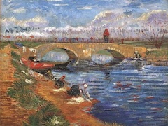 The Gleize Bridge over the Vigneyret Canal by Vincent van Gogh