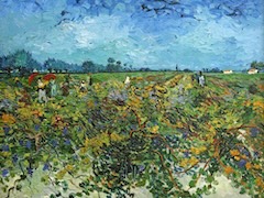 The Green Vineyard by Vincent van Gogh