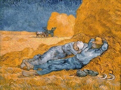 The Siesta by Vincent van Gogh