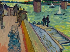 The Trinquetaille Bridge by Vincent van Gogh