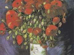 Vase with Poppies by Vincent van Gogh