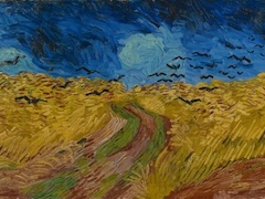 Wheat Field with Crows by Vincent van Gogh